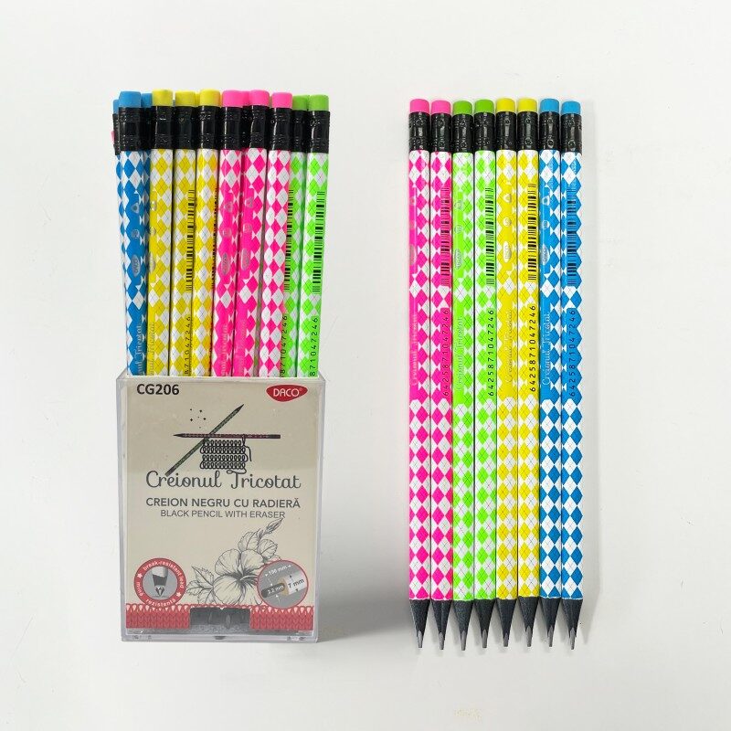 Pencils -Tricotat Graphite Pencils -(Daco)